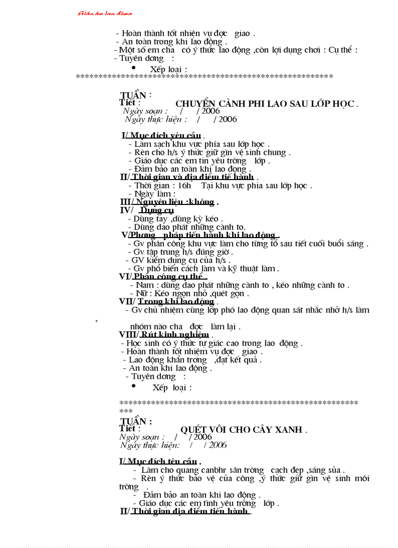 image for page Giao an lao dong 6 chi tiet