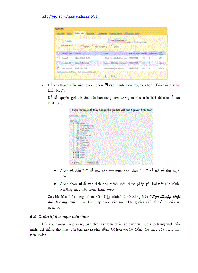 image for page Giao trinh tao Web tren violet