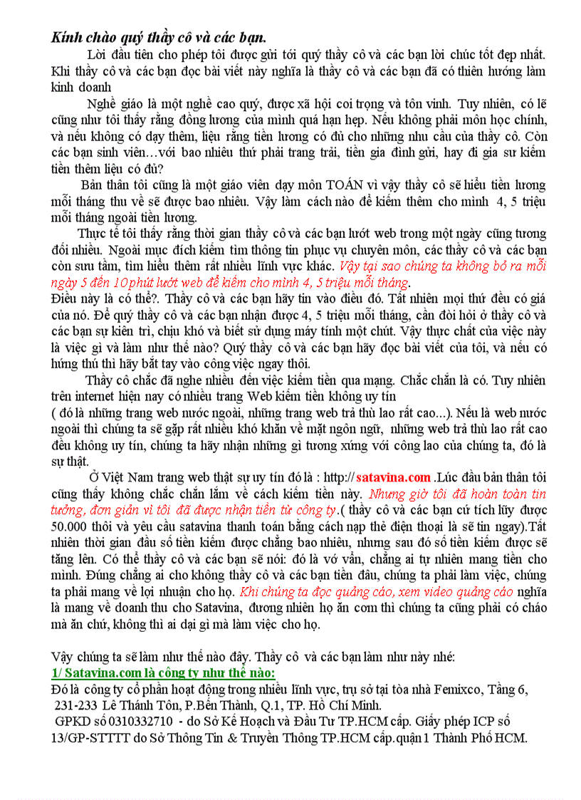 image for page Giao vien lam giau khong kho mot khi chung ta kien tri