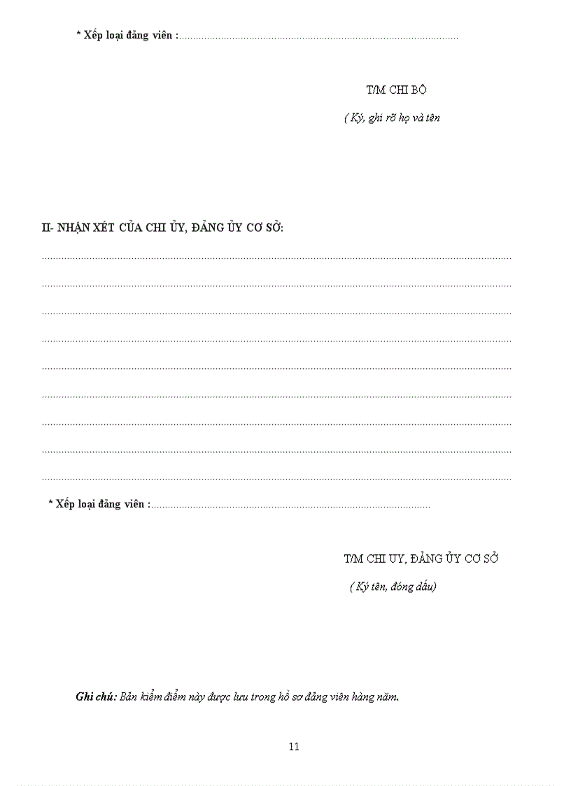 image for page HD đánh giá chất lượng đảng viên và Chi bộ