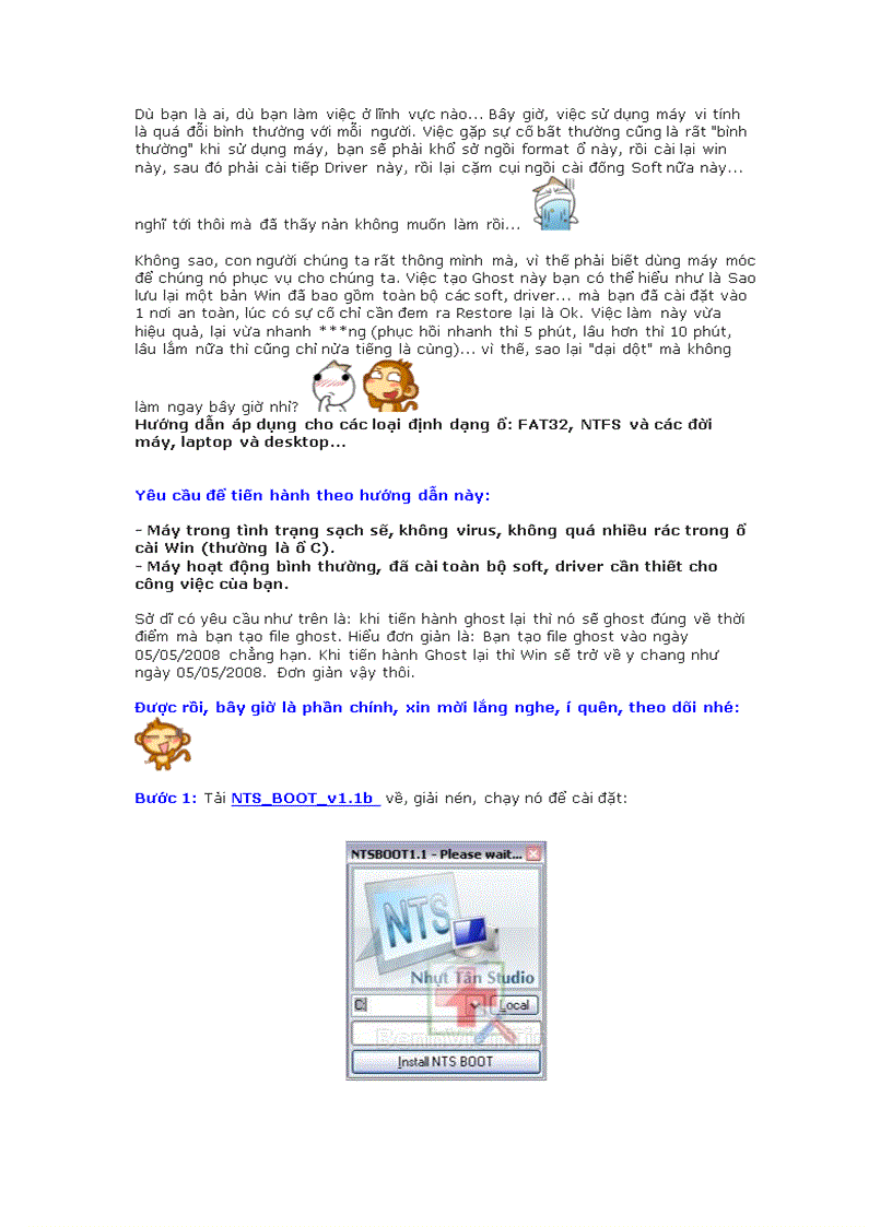 image for page Hướng dẫn ghost không cần đĩa