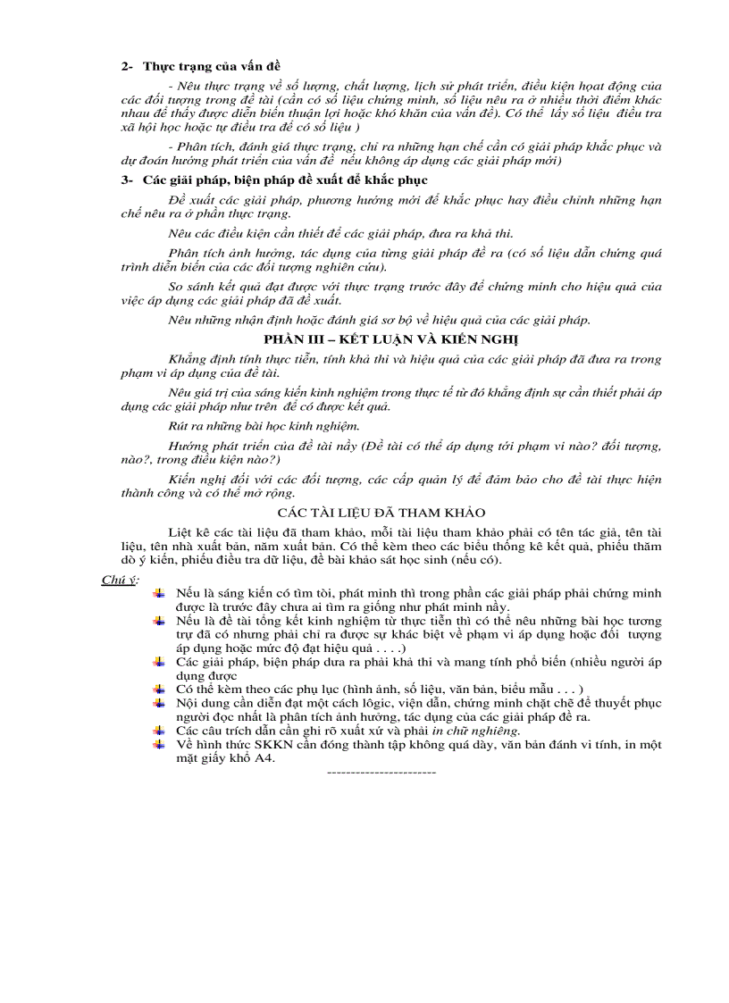 image for page Hường dẫn viết sáng kiến kinh nghiệm