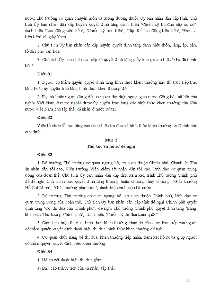 image for page Luật Thi đua Khen thưởng