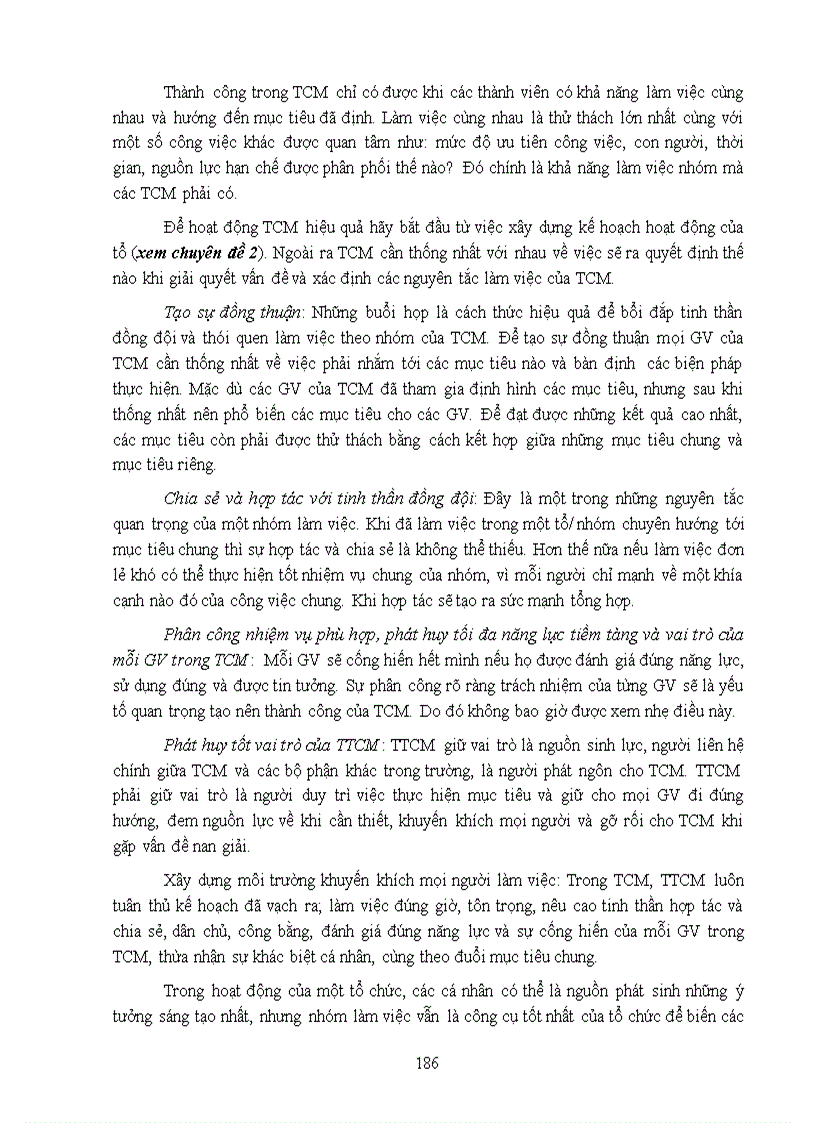 image for page Tài liệu tập huấn tổ trưởng chuyên môn