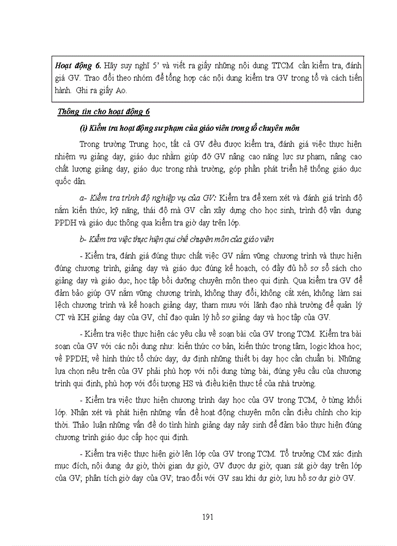 image for page Tài liệu tập huấn tổ trưởng chuyên môn