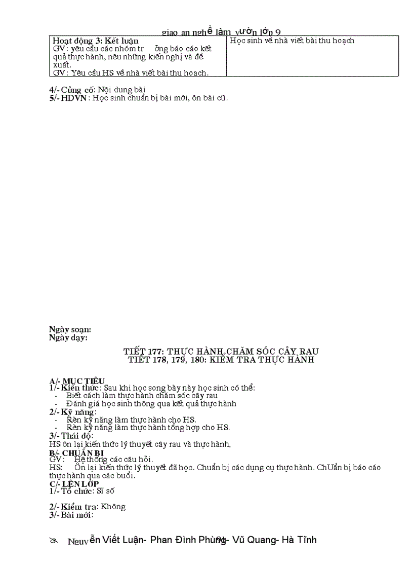 image for page Giao an nghe lam vuon