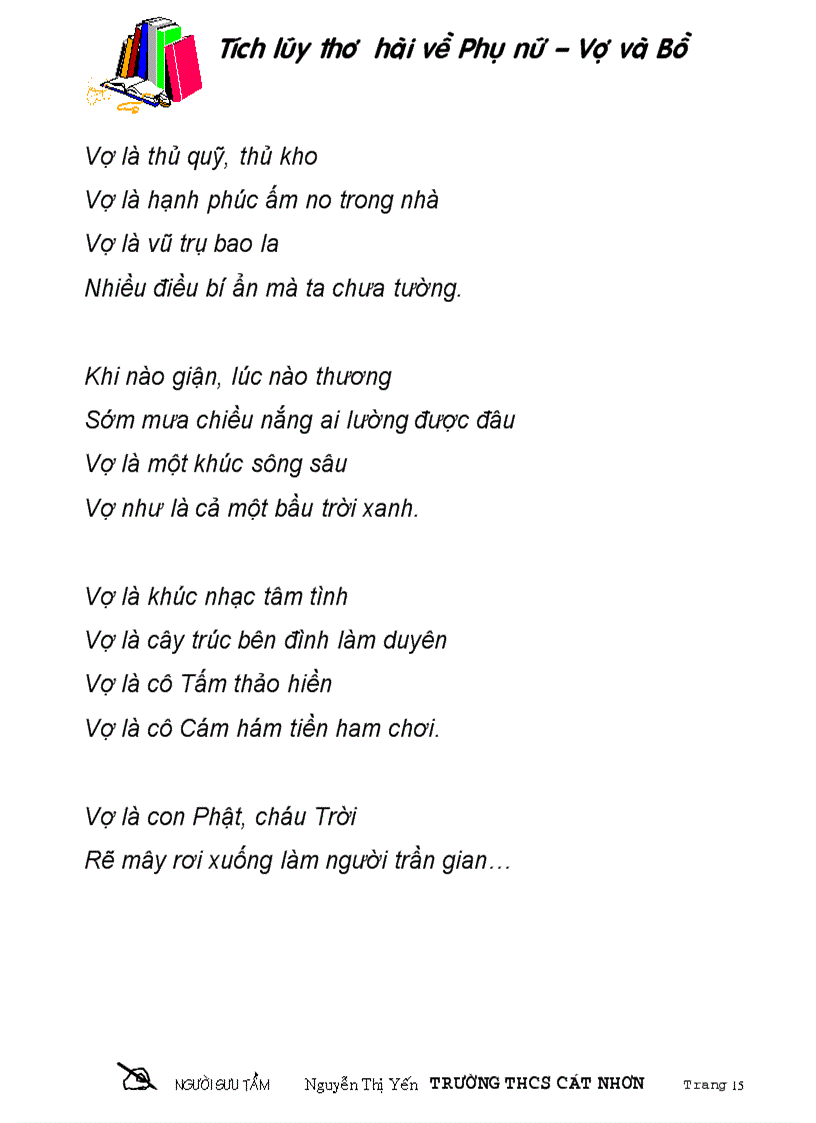 image for page 10 điều vợ dặn chồng