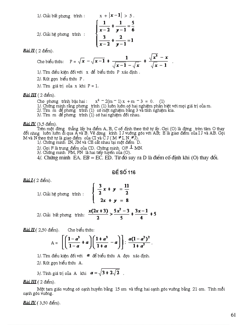 image for page 128 đề ôn tập Toán 9
