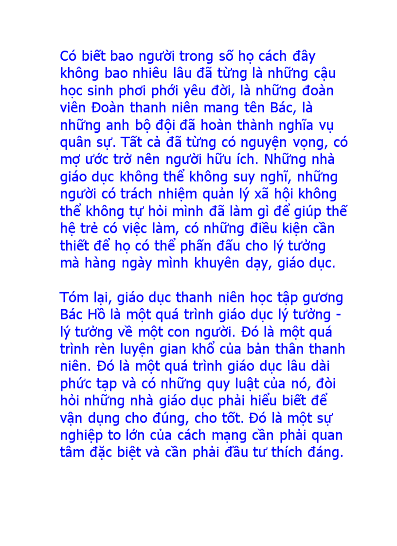image for page Bác hồ với thanh niên