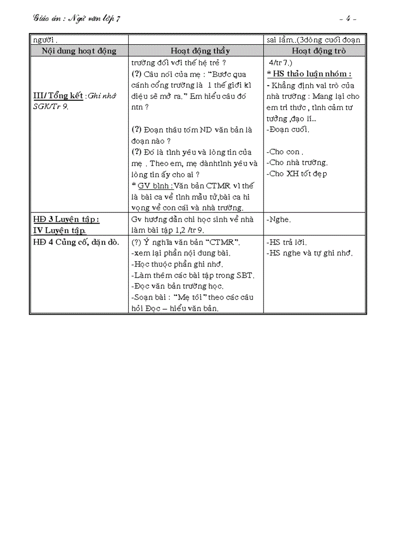 image for page Bai 1 cổng trường mở ra