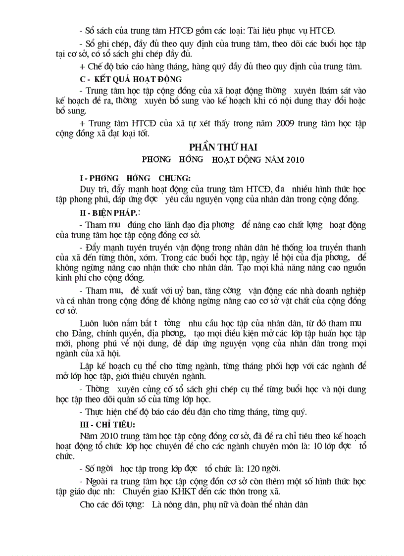 image for page Bao cao trung tam hoc tap cong dong