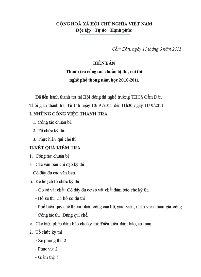 image for page Bien ban thanh tra thi nghe pho thong