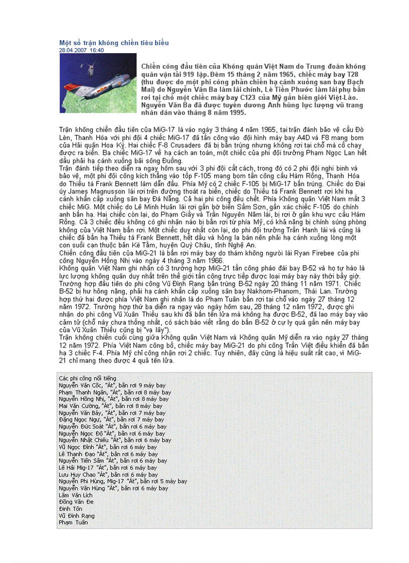 image for page Các trận không chiến