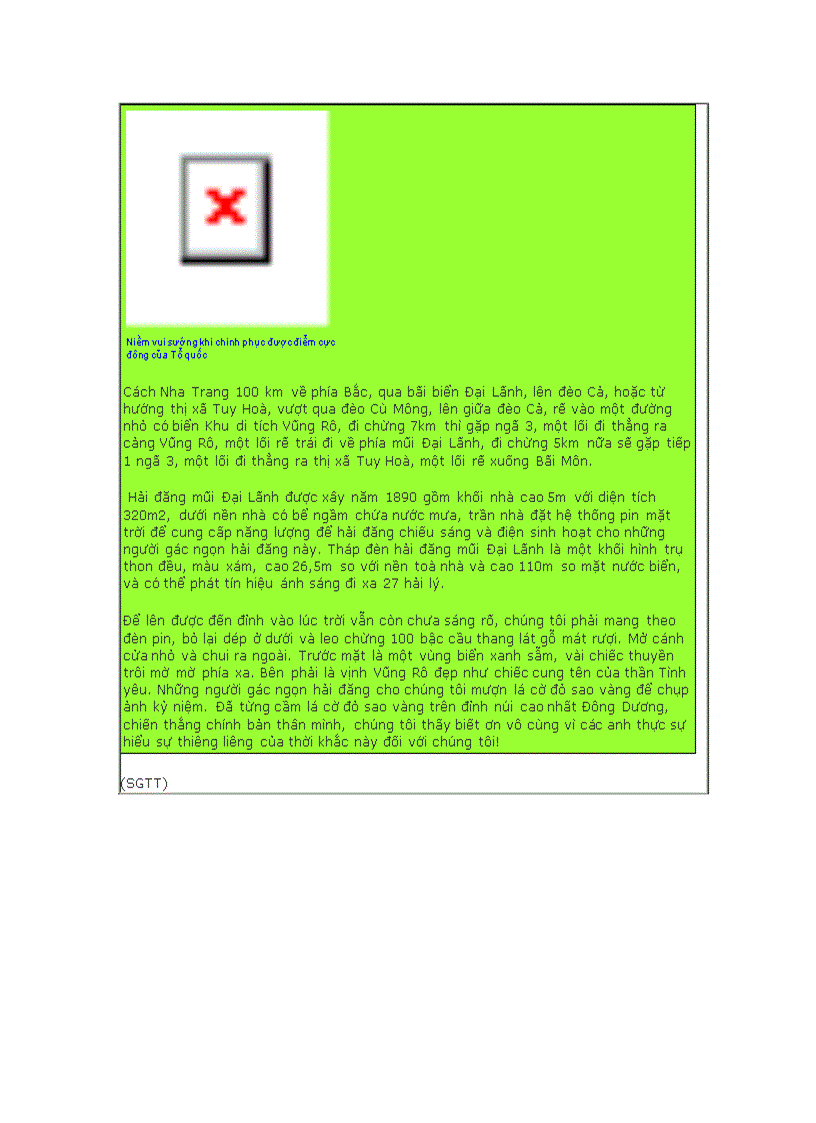 image for page Cực đông đất nước