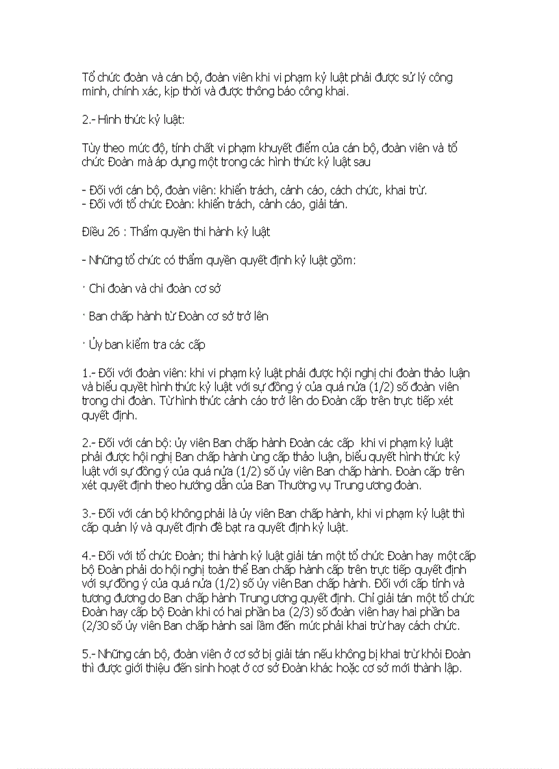 image for page Điều lệ Đoàn TNCS HCM