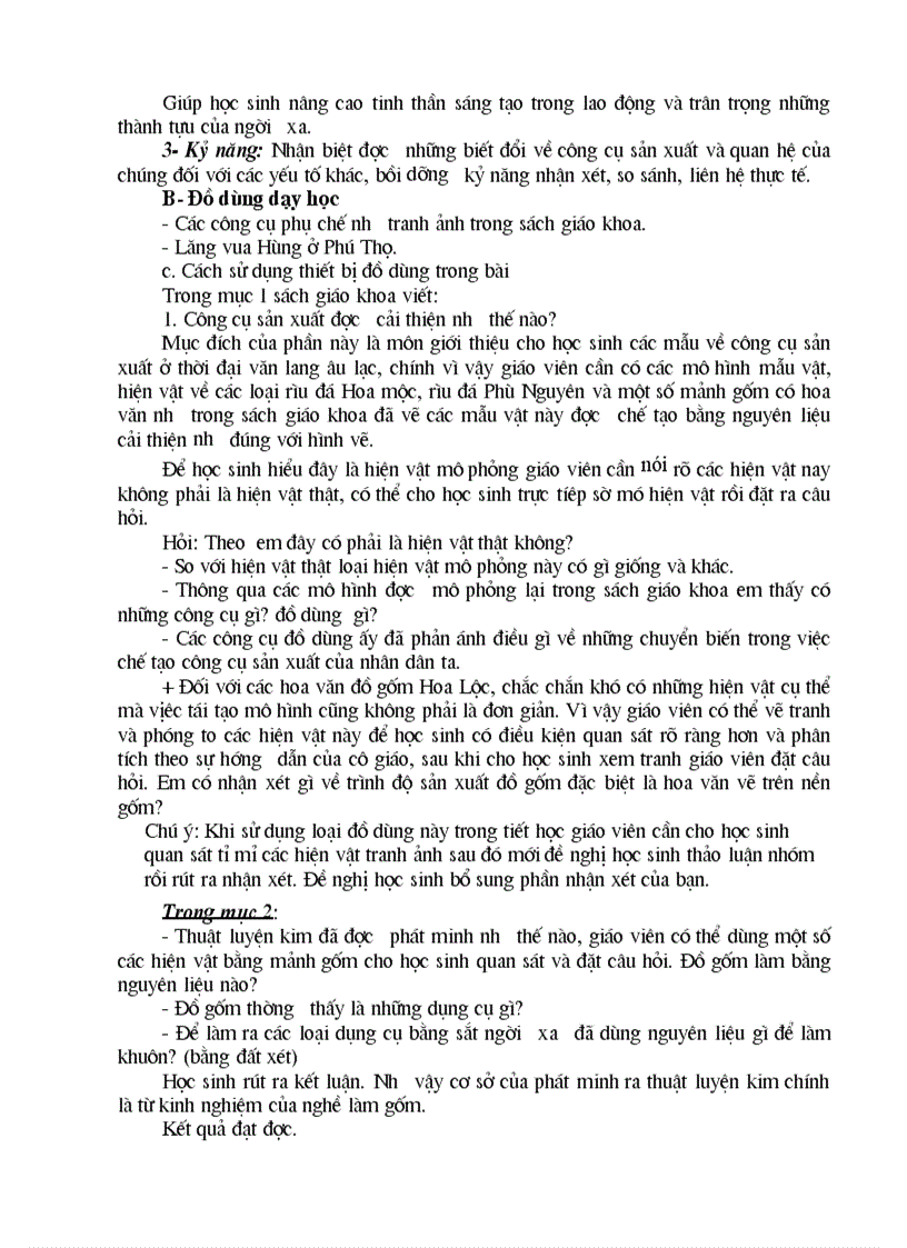 image for page Đồ dùng dạy học và pp sử dụng đồ dùng dạy học trong giờ học lịch sử 6 và 7