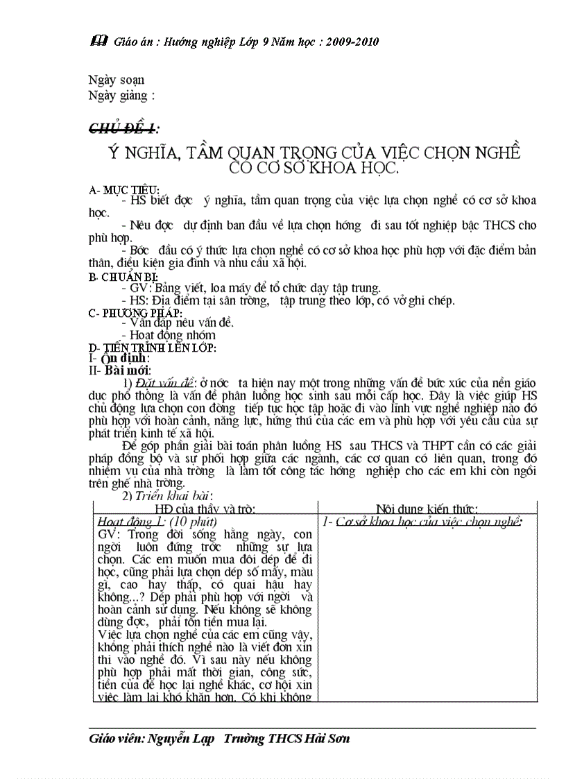 image for page Giáo án 9