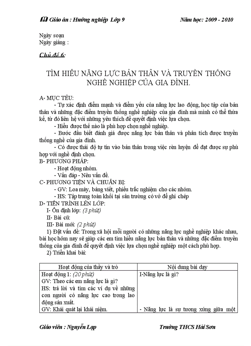 image for page Giáo án 9