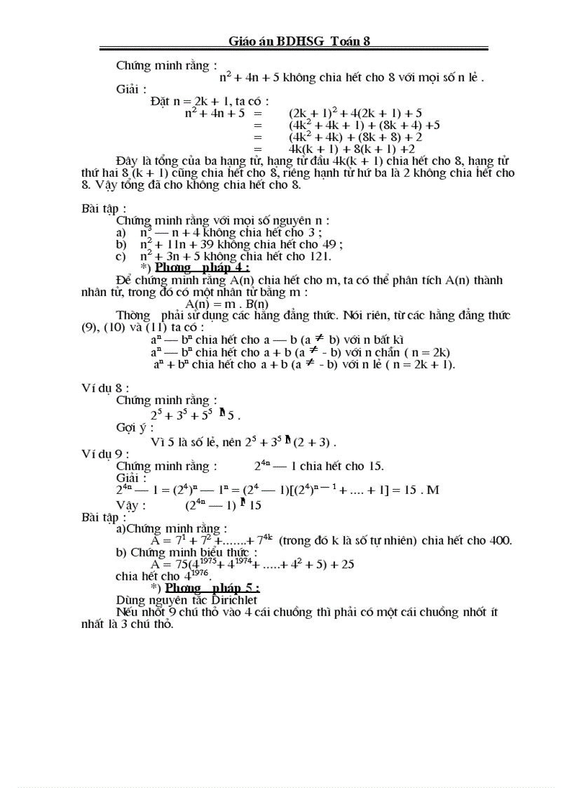 image for page Giáo án bồi dương HSG toán 8