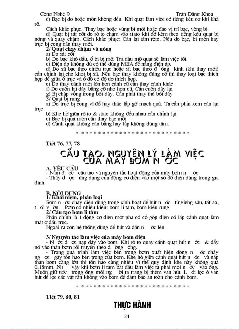 image for page Giao án dạy nghề điện dân dụng