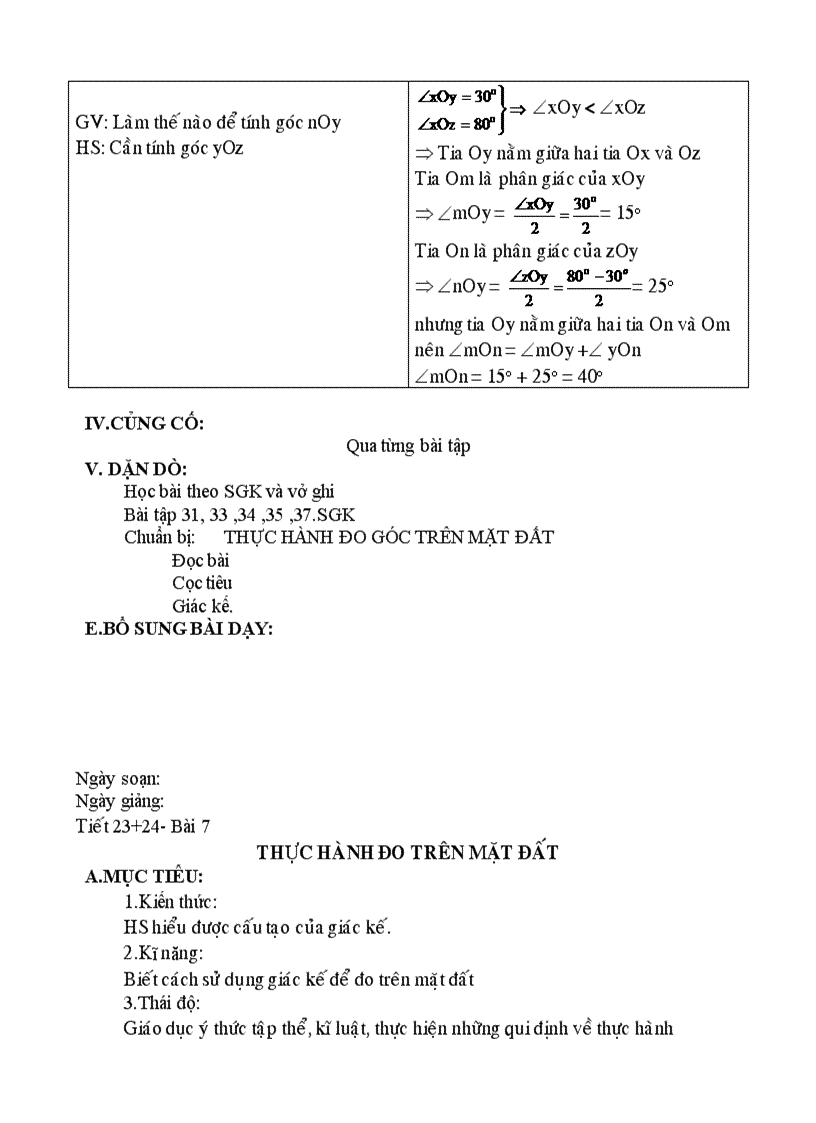 image for page GIÁO ÁN HÌNH 6 Từ tiêt18 đến 28