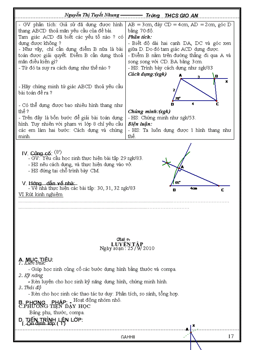 image for page Giao an hinh hoc 8