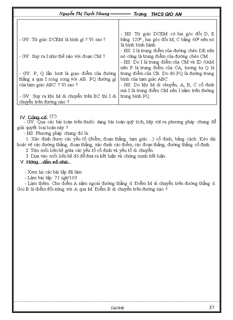 image for page Giao an hinh hoc 8