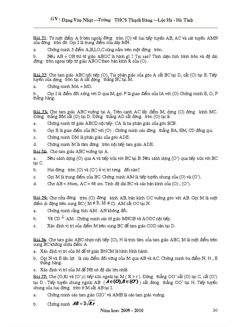 image for page Giao an on thi vao lop 10 THPT