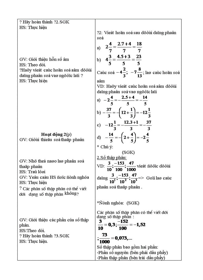 image for page Giáo án số học từ tiết 77 đến 90