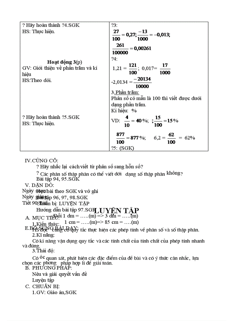 image for page Giáo án số học từ tiết 77 đến 90