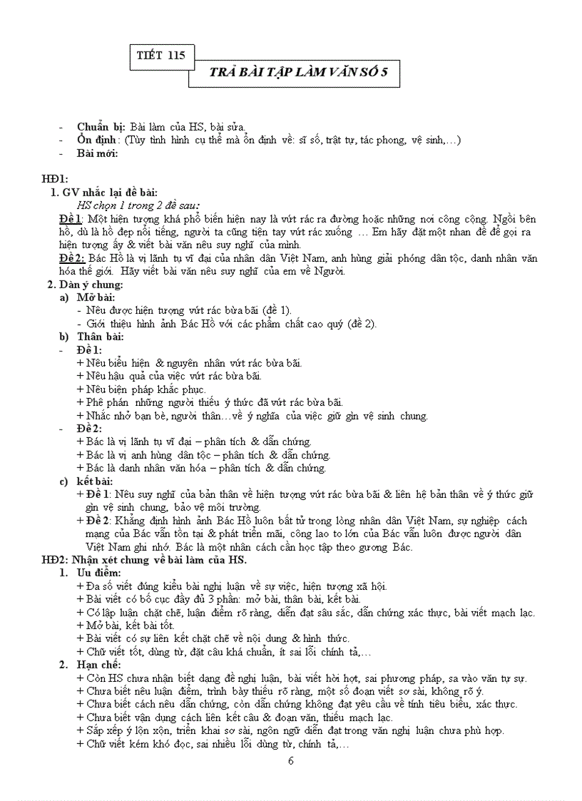 image for page Giáo án văn 9 tuần 25