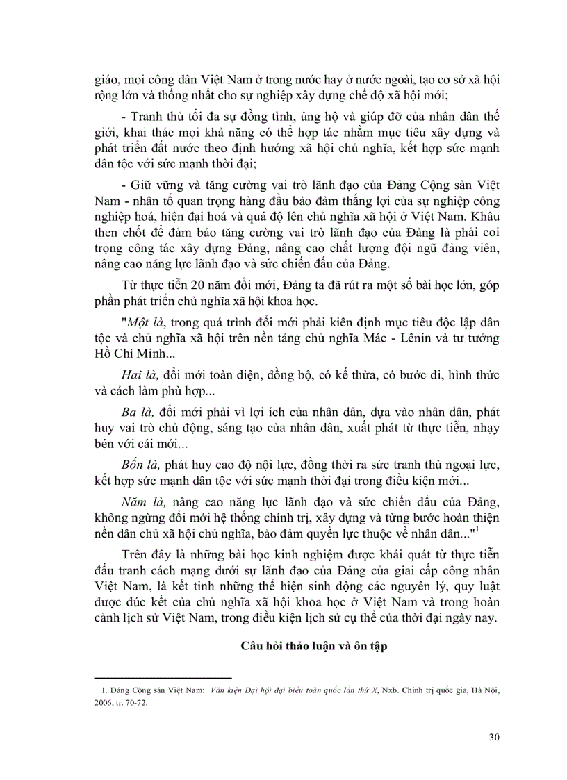 image for page Giáo trình chủ nghĩa xã hội