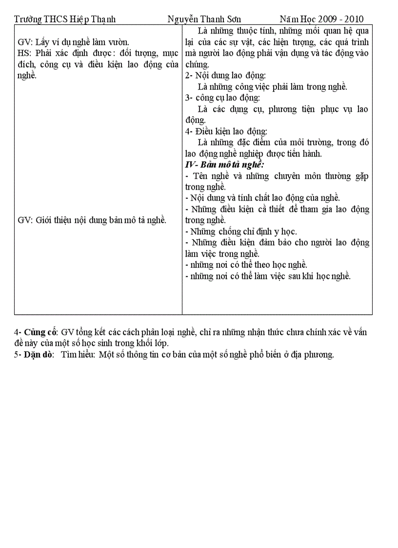 image for page Giáo án Hướng nghiệp 9 Mới 1