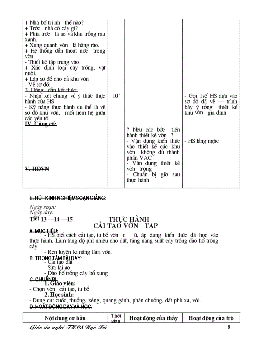 image for page Giáo án nghề làm vườn 1