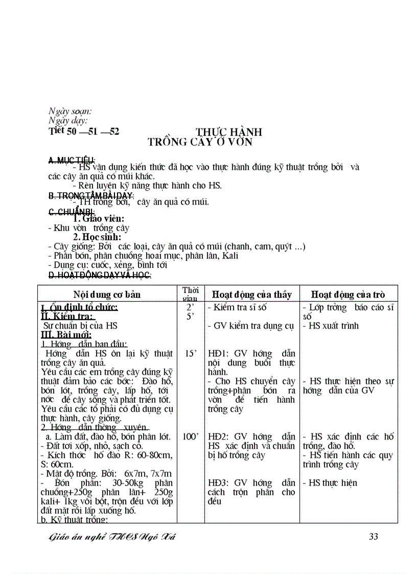 image for page Giáo án nghề làm vườn 1