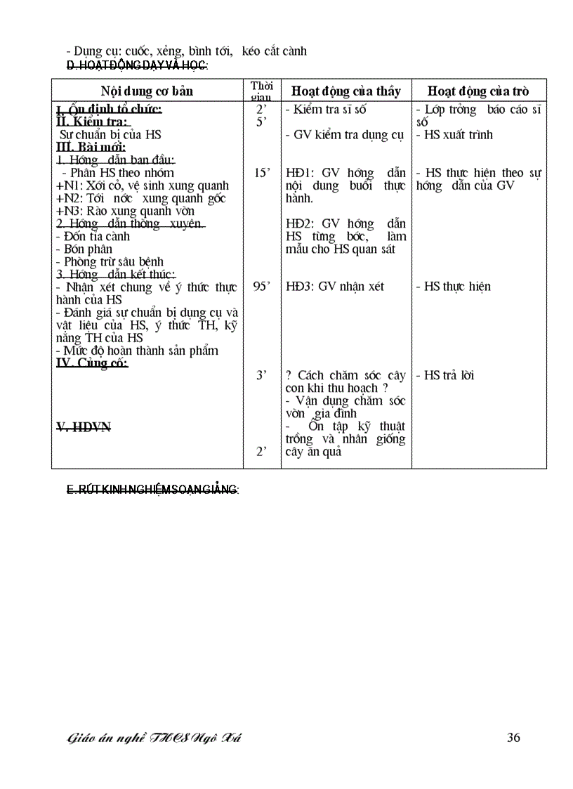 image for page Giáo án nghề làm vườn 1