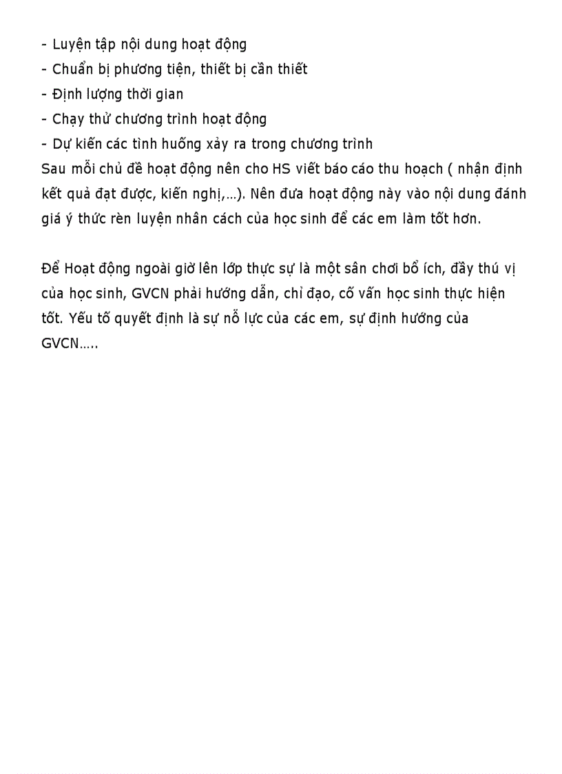 image for page GVCN voi Hoat dong giao duc ngoai gio len lop
