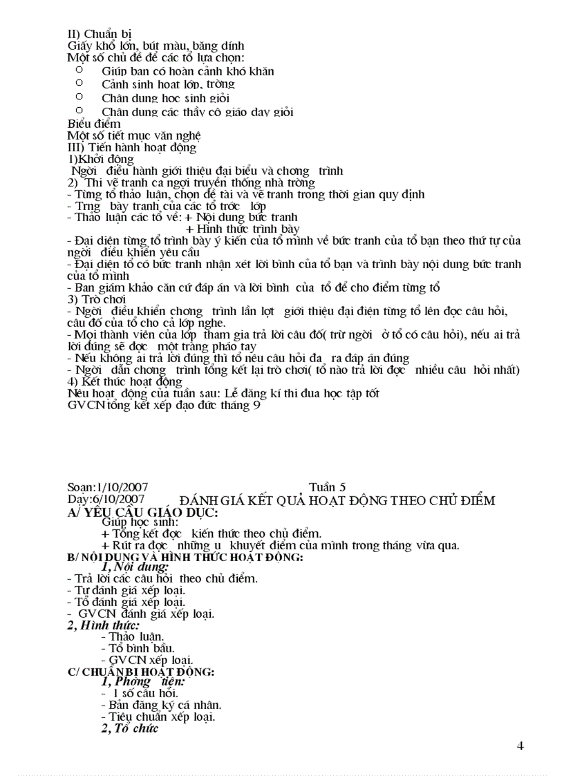 image for page Hoạt động ngoài giờ lên lớp Khối 9