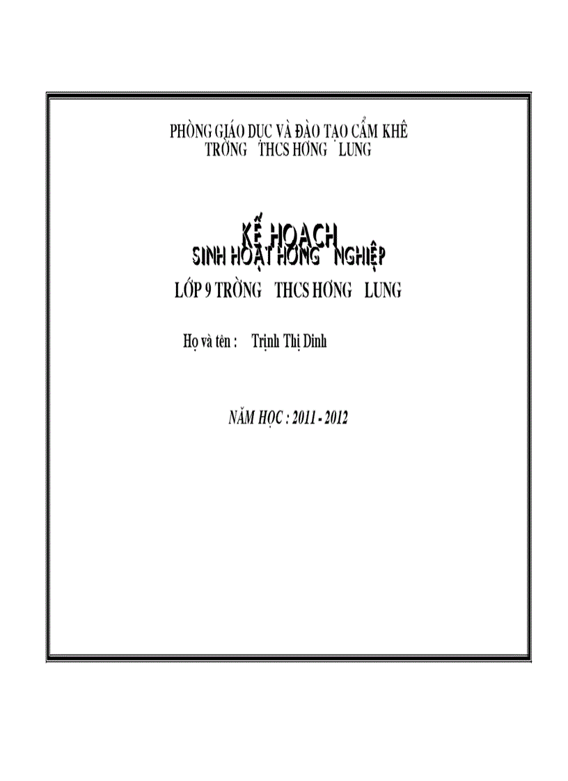 image for page Ke hoach huong nghiep 9