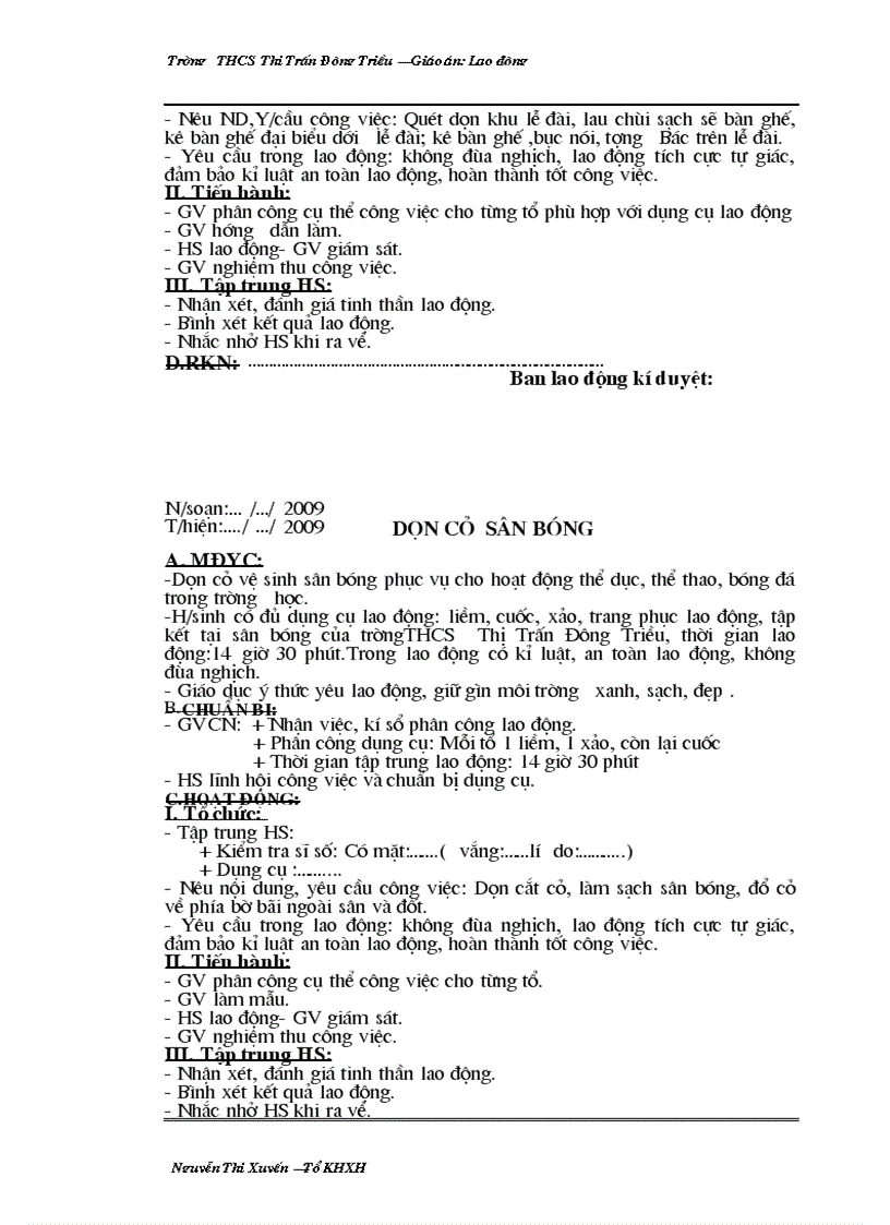 image for page Lop9 Giao an lao dong