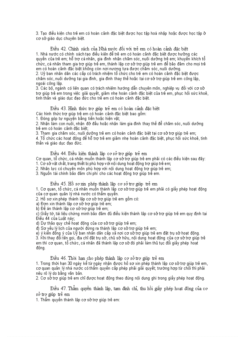 image for page Luật bảo vệ chăm sóc giáo dục trẻ em