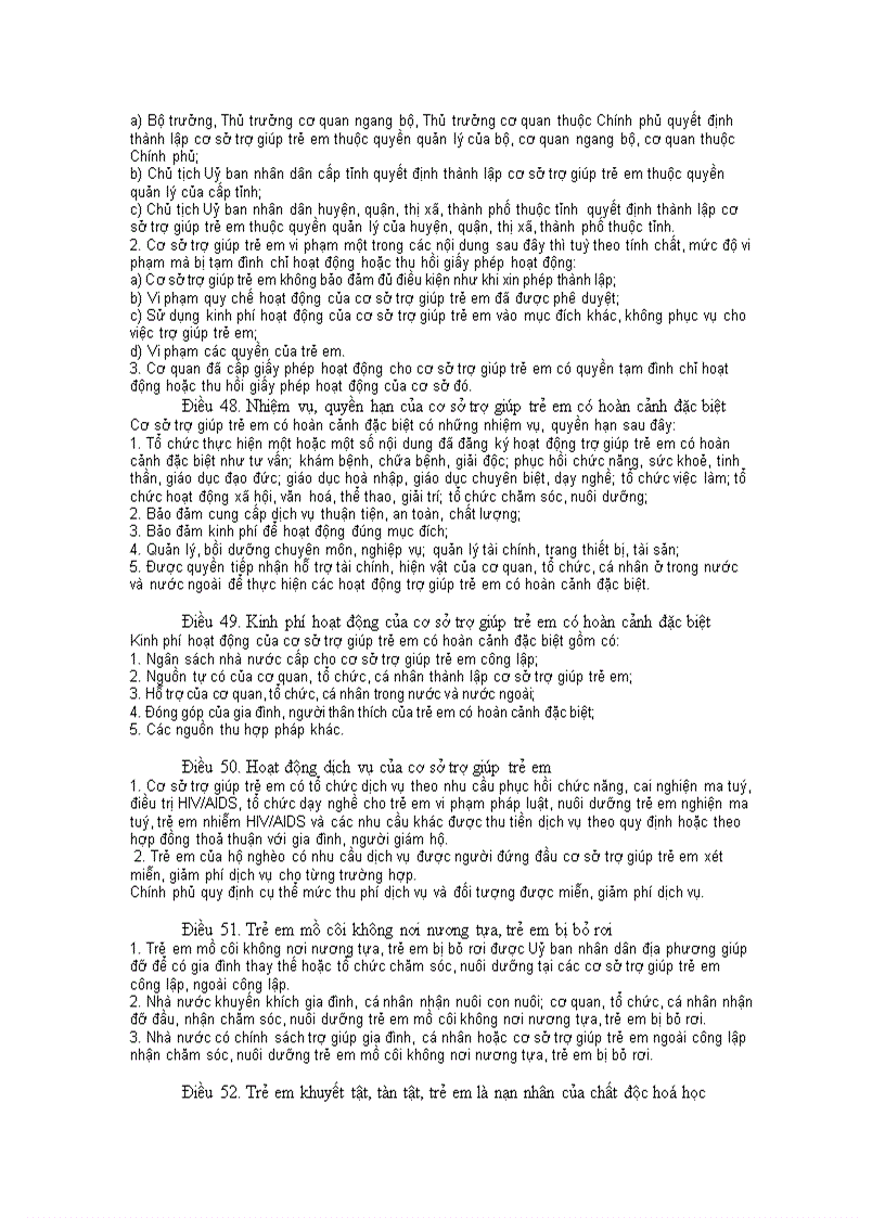 image for page Luật bảo vệ chăm sóc giáo dục trẻ em