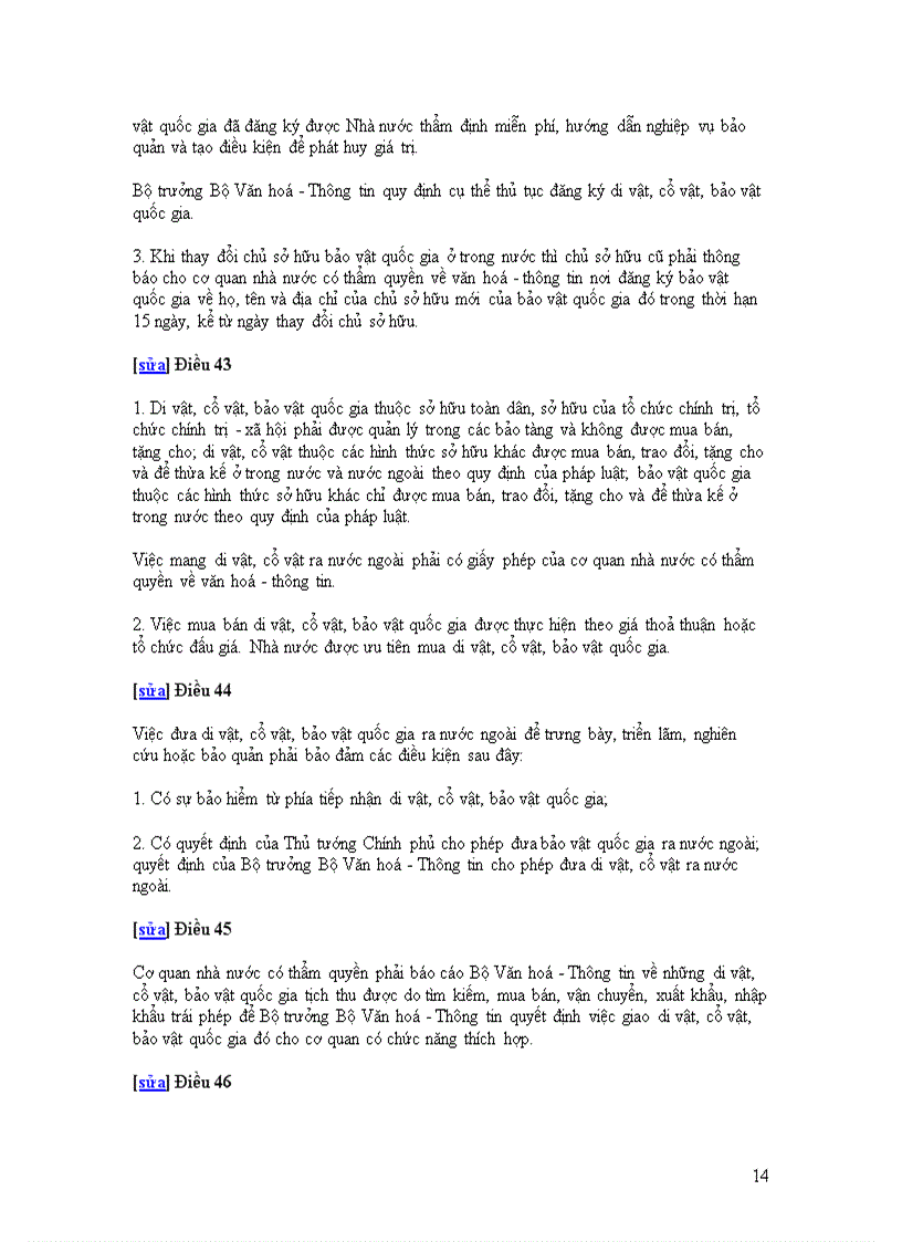 image for page Luật bảo vệ di sản văn hóa