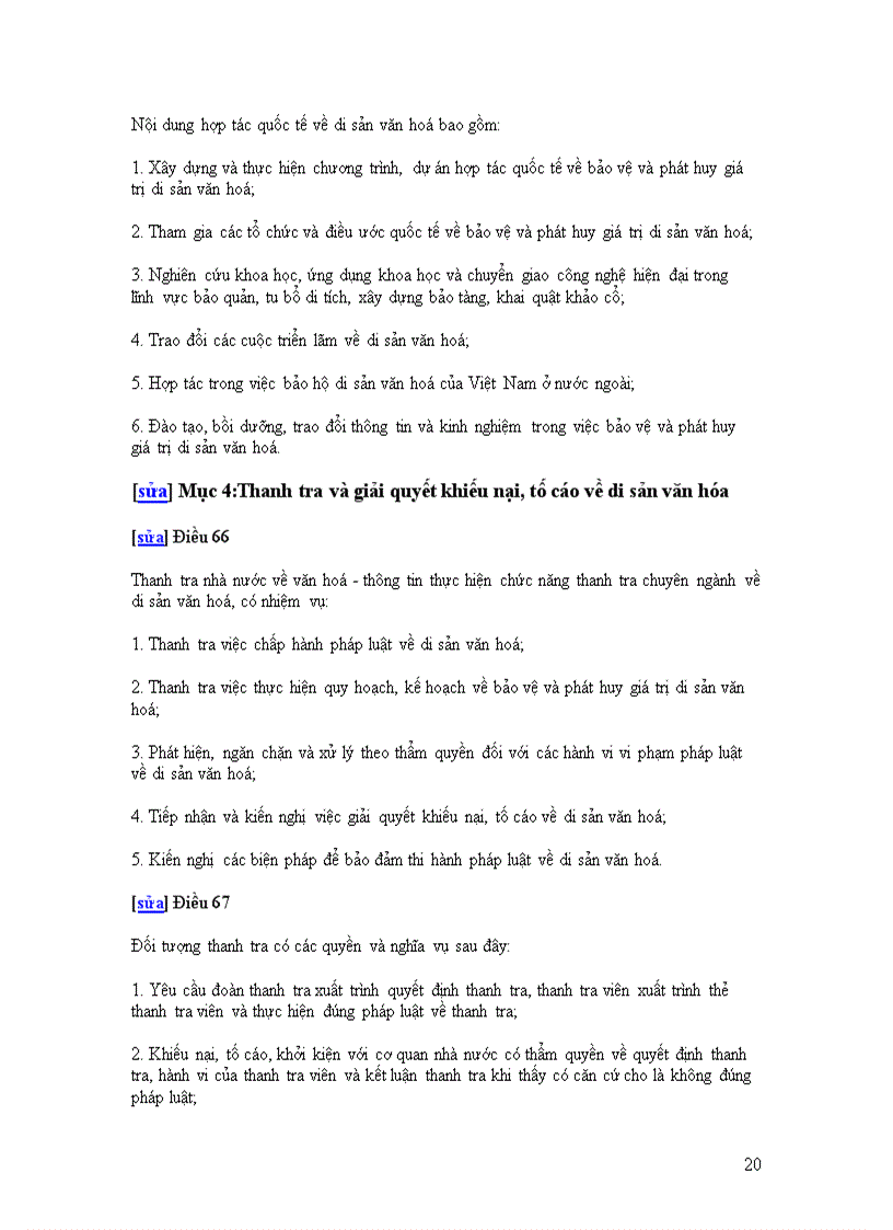 image for page Luật bảo vệ di sản văn hóa