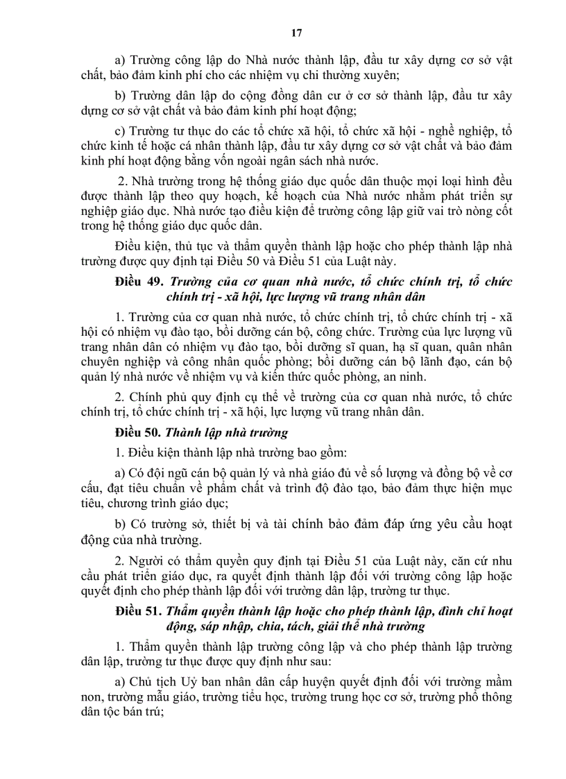 image for page Luật Giáo dục