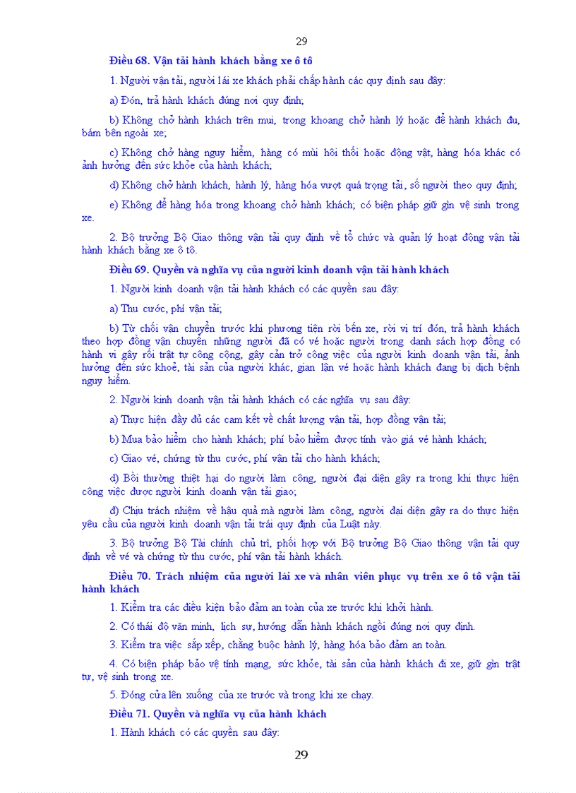 image for page Luật giao thông đuờng bộ