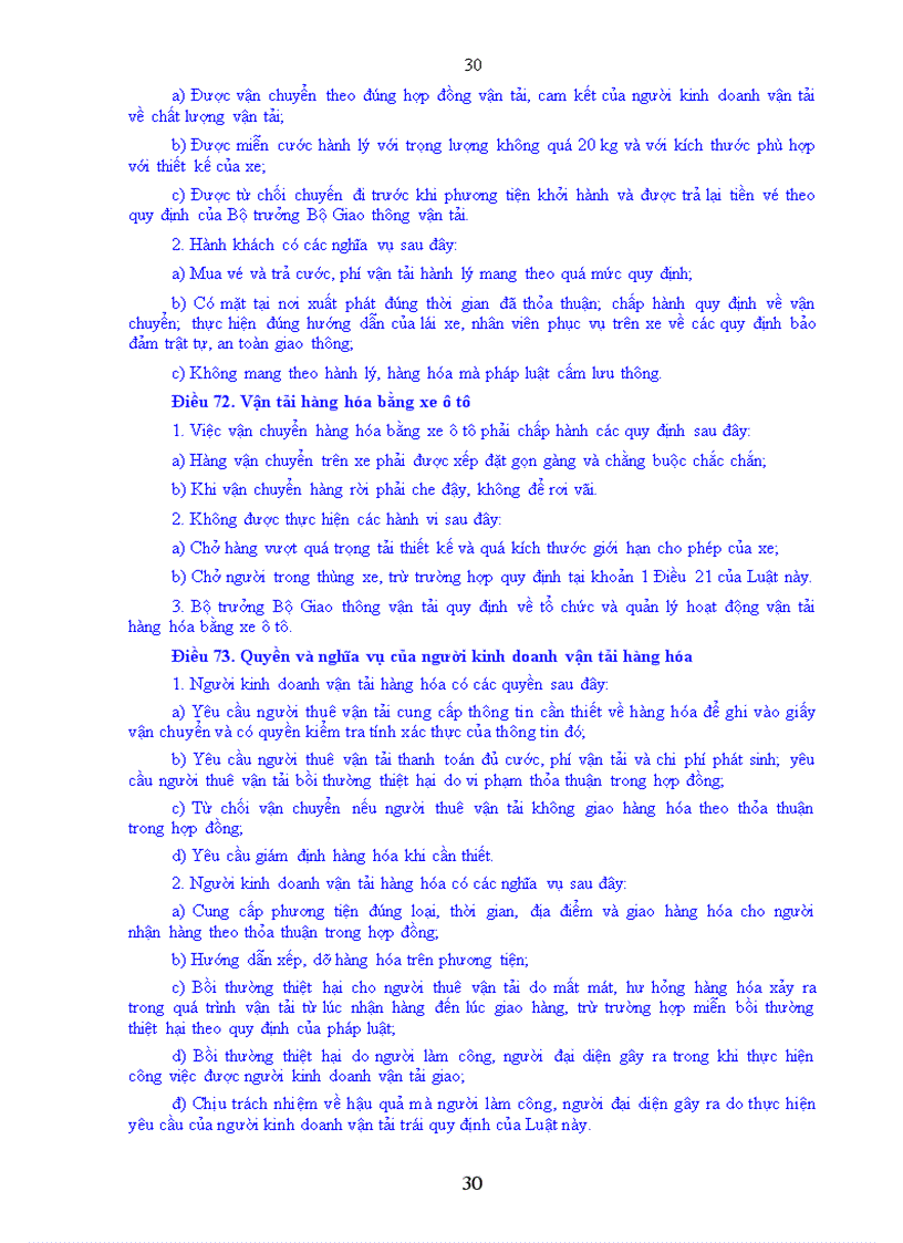 image for page Luật giao thông đuờng bộ