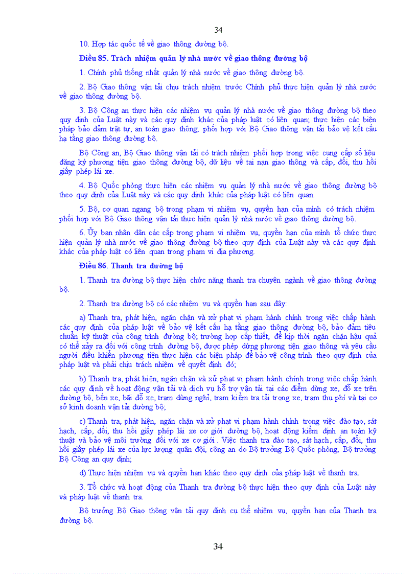 image for page Luật giao thông đuờng bộ