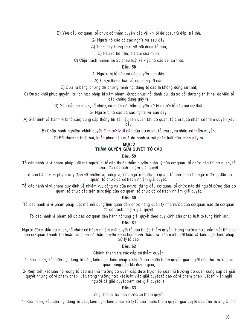 image for page Luật Khiếu nại Tố cáo