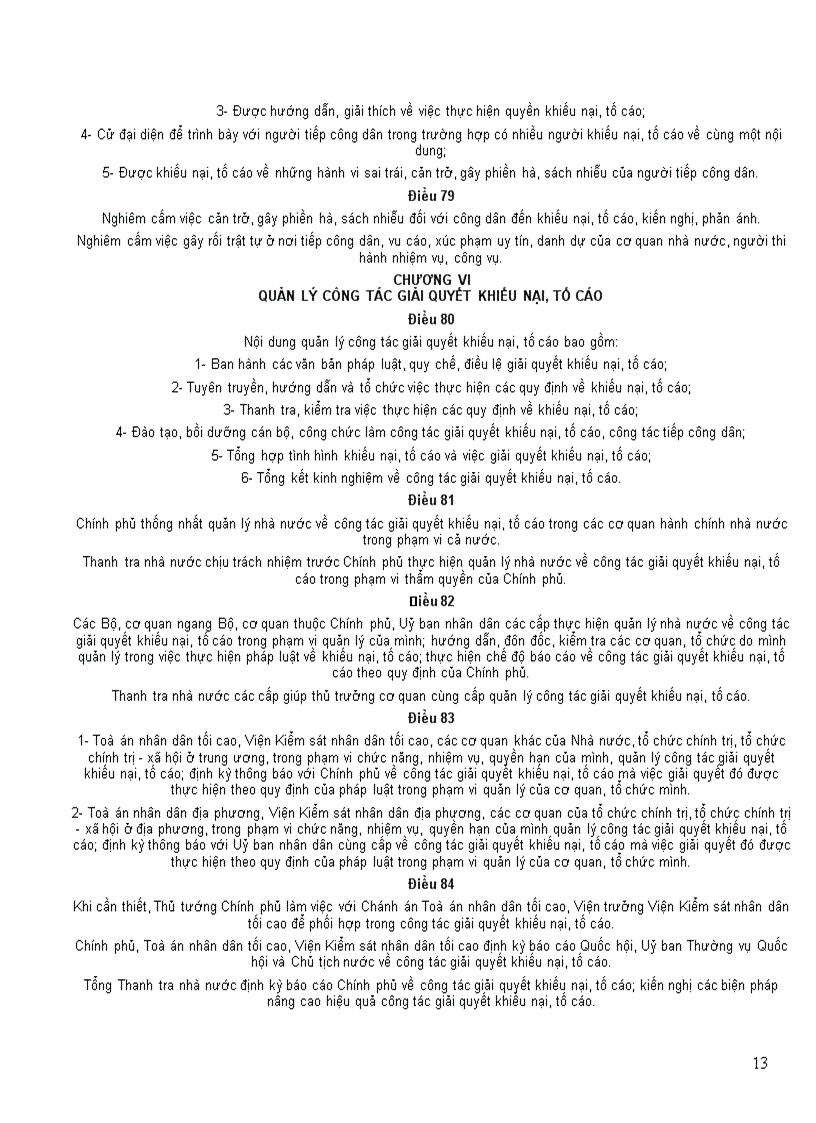 image for page Luật Khiếu nại Tố cáo